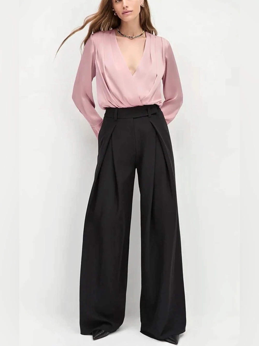 Favorite Daughter The Pleats for Days Pant Wide Leg Size 2 never worn